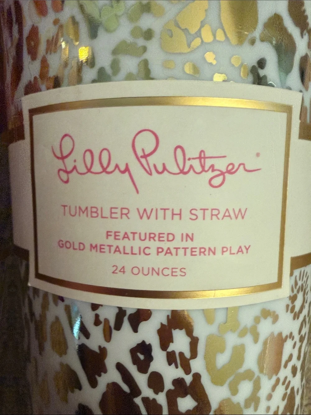 Lilly Pulitzer Drink Tumbler